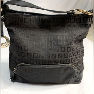 FENDI  Vintage Zucchino hobo purse 2005 collection